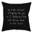 My Bills weren't Bringing Me Joy 18x18 Spun Poly Pillow