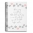 My Cat and Coffee 6x8 Ruled Spiral Notebook