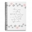 My Dog and Coffee 6x8 Ruled Spiral Notebook