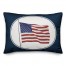 Waving American Flag 14x20 Spun Poly Pillow