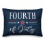 Fourth of July 14x20 Spun Poly Pillow