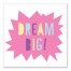Dream Big 16x16 Canvas Wall Art