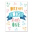 Dream Big Little One Stars 30x40 Canvas Wall Art