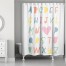I Love You ABC's 71x74 Shower Curtain