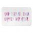 And They Lived Happily Ever After 34x21 Bath Mat