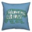 Welcome to the Cub House 16x16 Spun Poly Pillow