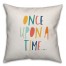 Once Upon A Time Reversible 16x16 Spun Poly Pillow