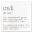Cat Noun 12x12 Canvas Wall Art