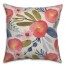 Blush Floral Pattern 18x18 Spun Poly Pillow