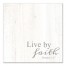 Live by faith Canvas Wall Art