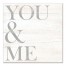 You & Me Canvas Wall Art