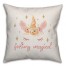 Feeling Magical Unicorn Pillow