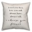 I choose you forever Pillow