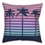 Palm Tree Sunset Pillow
