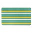 Green Stripes 34x21 Bath Mat