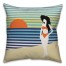 Beach Babe Pillow