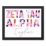Bright Florals Greek Wall Art