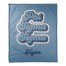 Retro Script - Phi Sigma Sigma 50x60 Personalized Coral Fleece Blanket