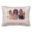 Sisters by Chance Friends by Choice 14x20 Personalized Spun Poly Pillow