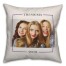 Simple Photo Border - Sigma Sigma Sigma 18x18 Personalized Spun Poly Pillow