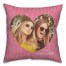 XOXO - Alpha Xi Delta 18x18 Personalized Spun Poly Pillow