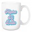 Retro Alpha Xi Delta 15 oz Personalized Mug