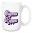 Retro Sigma Kappa 15 oz Personalized Mug
