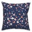 Designs Direct Creative Group Navy Terrazzo Pattern 18x18 Spun Poly Pillow