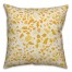 Designs Direct Creative Group Yellow Terrazzo Pattern 18x18 Spun Poly Pillow
