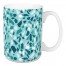 Designs Direct Creative Group Teal Terrazzo Pattern 15 oz Mug