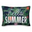Tropical Hello Summer 14x20 Indoor / Outdoor Pillow