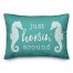 Just sea horsin' around 14x20 Indoor / Outdoor Pillow