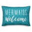 Mermaids Welcome 14x20 Indoor / Outdoor Pillow