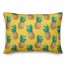 Pineapple Print Yellow 14x20 Indoor / Outdoor Pillow