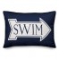 Swim Arrow 14x20 Indoor / Outdoor Pillow
