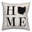 Home Ohio 18x18 Indoor / Outdoor Pillow