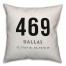 Dallas Coordinates 18x18 Indoor / Outdoor Pillow