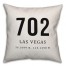 Las Vegas Coordinates 18x18 Indoor / Outdoor Pillow
