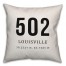 Louisville Coordinates 18x18 Indoor / Outdoor Pillow