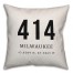 Milwaukee Coordinates 18x18 Indoor / Outdoor Pillow