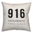 Sacramento Coordinates 18x18 Indoor / Outdoor Pillow