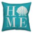Home Sea Shell 18x18 Indoor / Outdoor Pillow