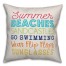 Summer Words 18x18 Indoor / Outdoor Pillow