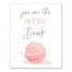 You Are The (Bath) Bomb 16x20 Canvas Wall Art