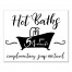 Hot Baths 16x20 Canvas Wall Art