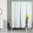 Girl Caught In The Rain 71x74 Shower Curtain