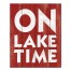On Lake Time 16x20 Canvas Wall Art