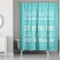 Lake House Rules 71x74 Shower Curtain