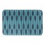 Blue Paddle Pattern 34x21 Bath Mat