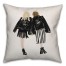 Black Jacket Besties 18x18 Spun Poly Pillow